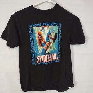 Boys Marvel Comics Spider-Man Graphic T-Shirt Size Medium